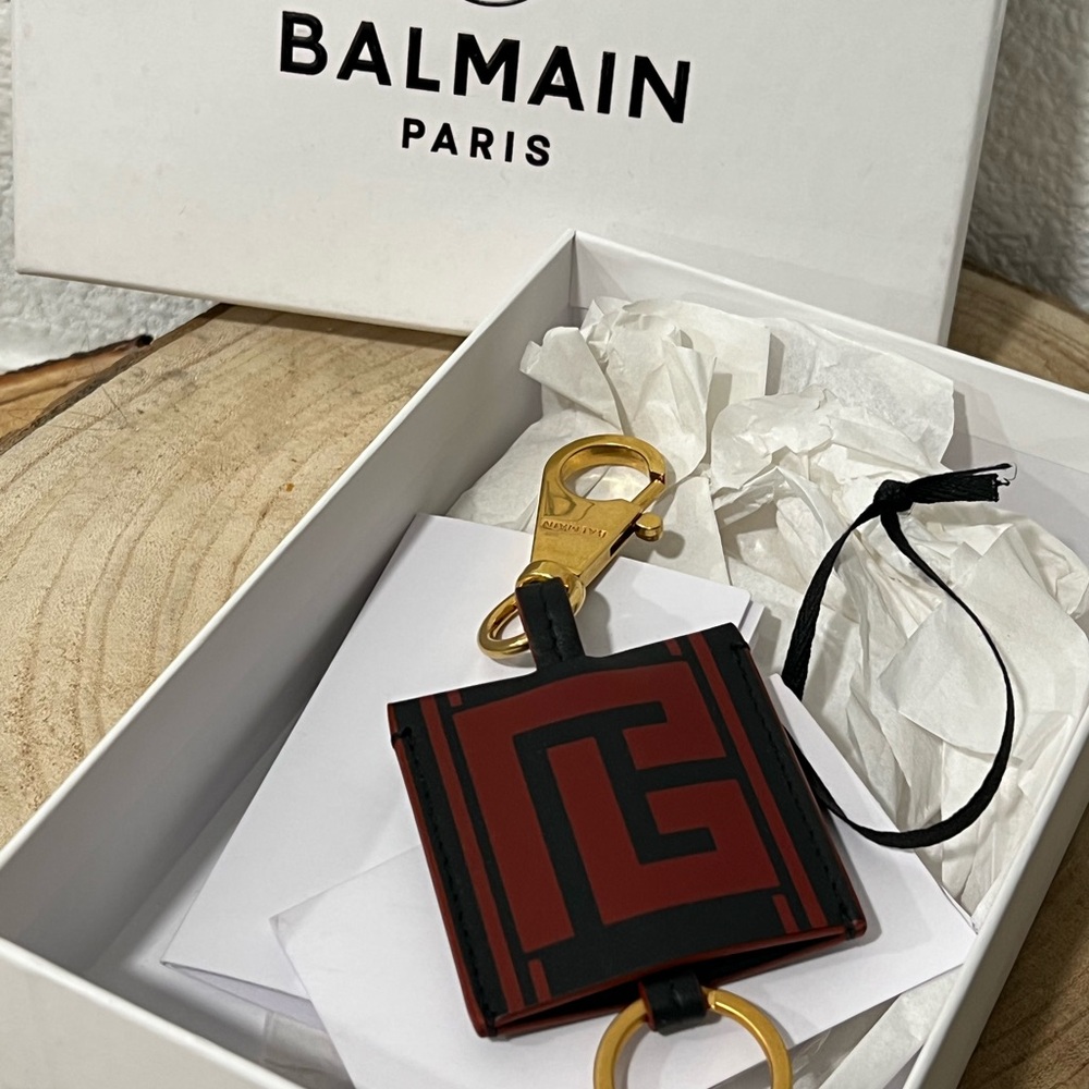 Balmain Chinese New Year Key Ring NIB
